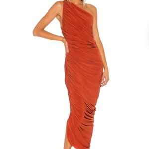 Norma Kamala Diana Dress in Cinnamon - Never Worn